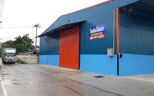 MTK007 โกดังให้เช่าขนาด 200 – 250 ตรม. ย่านคลองสาม ใกล้ตลาดไท วัดพระธรรมกาย อ.คลองหลวง จ.ปทุมธานี